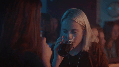 cheers zoe GIF