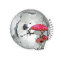 Amanita Muscaria Musica Sticker