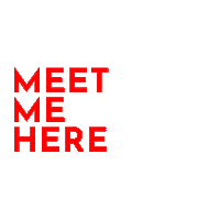 Meet Me Here Sticker by clever fit