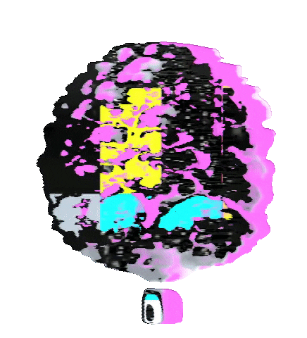 Glitch Emoji Sticker by #BASILIO