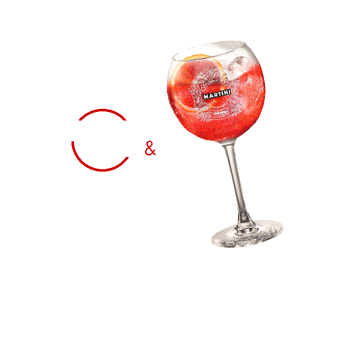 happy hour cocktail Sticker by Martini_Italia