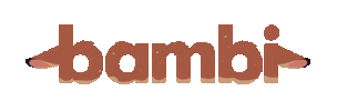 Bambi Crayon Sticker by Sunnies Studios