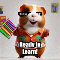 School Ready To Learn GIF by Guinea Gambino