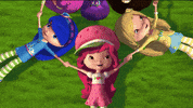 Best Friends Love GIF by Strawberry Shortcake