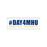 Sticker by Mars Hill University