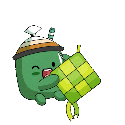 bungkuskawkaw giphyupload balik kampung bkk tiga Sticker