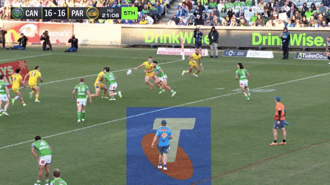 Try Nrl GIF by Canberra Raiders