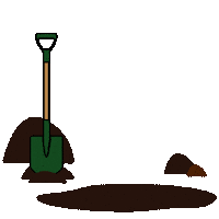 Hole Mud Sticker by Club Zand