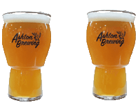 Beer Cheers Sticker by Ashton Brewing