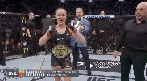 Valentina Shevchenko Sport GIF by UFC