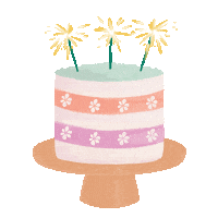 Celebrate Happy Birthday Sticker by Eat Play Say