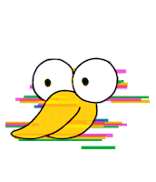 glitch eyes Sticker by Noha Bahr