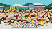 crowd mountains GIF by South Park 