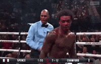 Erol Spence Goes Down!