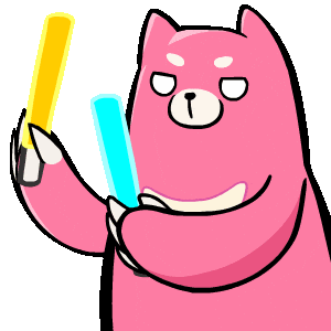 Teddy Bear Dance Sticker by Wakuma