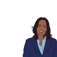 Kamala Harris Sticker by Creative Courage