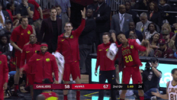 Dennis Schroder Atl GIF by NBA