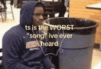 Trash Music GIF