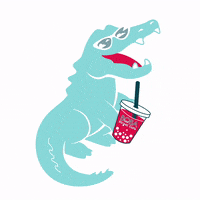 Bubble Tea Drink GIF by Boba Street Cafe