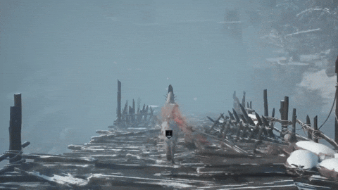 Mithrie giphyupload soulslike indie game boss fight GIF