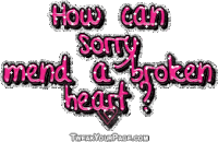 broken heart STICKER