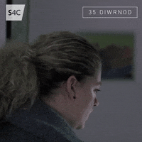 Excuse Me Reaction GIF by S4C