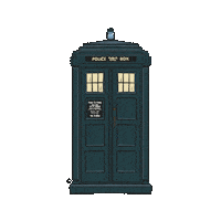Doctor Who Tardis Sticker