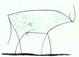 pablo picasso art GIF by G1ft3d