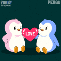 I Love You Heart GIF by Pudgy Penguins