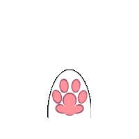 Blanco Catsitter Sticker by Tras las Huellas del Gato | Lidia