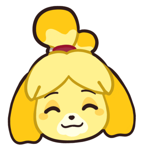 Happy Animal Crossing Sticker