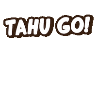 tahugo food makan cemilan omb Sticker