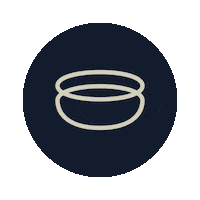 thenakedindigo bowl tni the naked indigo Sticker