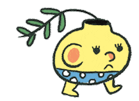 hellcat happy walk plants pot Sticker