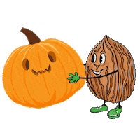Fall Hug Sticker by kalifornischewalnuesse