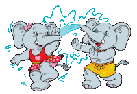 Elephant Waterpark Sticker by kalahariresorts