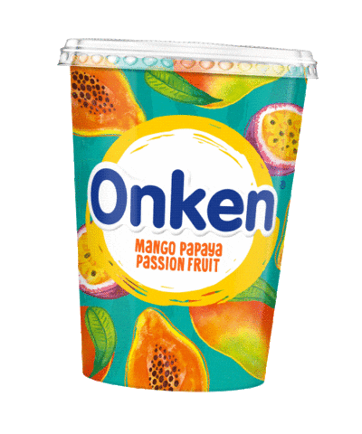 Passion Fruit Happiness Sticker by Onken Dairy