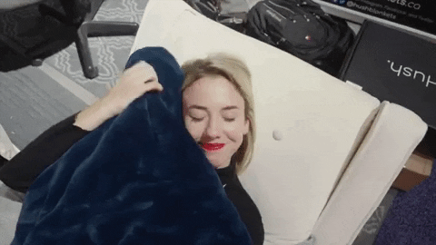 Sleep Cuddle GIF by Hush Blankets