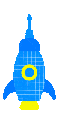 Rocket Sticker by allpears