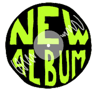 Spin Album Sticker by Bent Rushmore