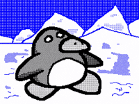 Flipnote Studio Swimming GIF