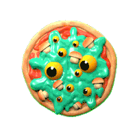 Halloween 3D Sticker by Bleed Gfx