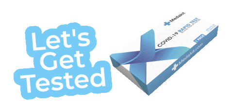 Corona Gettested Sticker by Medakit