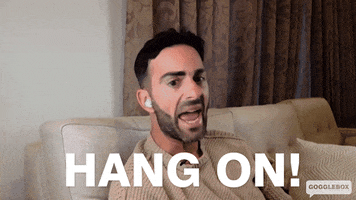Hang On What GIF by Gogglebox Australia