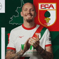 Marius Wolf Applause GIF by FC Augsburg 1907