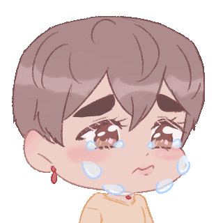 Sad Tears Sticker