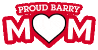 Barry Proudmom Sticker by GoBarryBucs