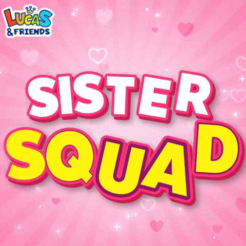 Best Friends Forever Girls GIF by Lucas and Friends by RV AppStudios