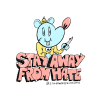 Stayawayfromhate stayawayfromhate Sticker