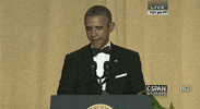 white house correspondents dinner 2014 GIF by Obama